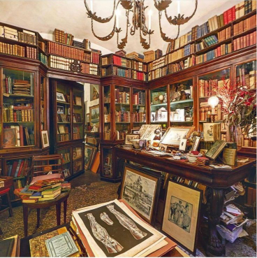 antica libreria cascianelli roma foto licenza cc