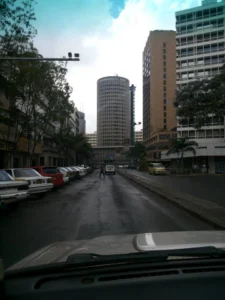 una strada di Nairobi foto by Francesca Chiesa