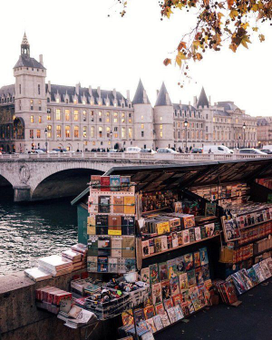 bNCrelle di bouquinistes di parigi lungo la Senna licenza CC foto