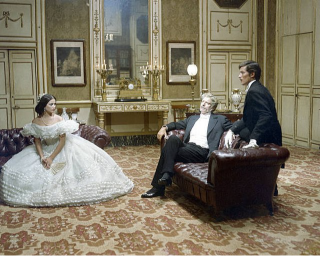il gtattopardo scena dal film di Luchino Visconti