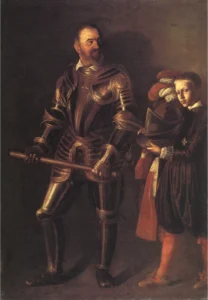 Ritratto di Alof di Wiignancourt dipinto da Caravaggio oggi al Louvre