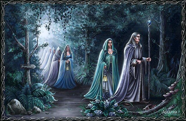 fate e elfi Araniart_-_Elves_leave_Middle-earth