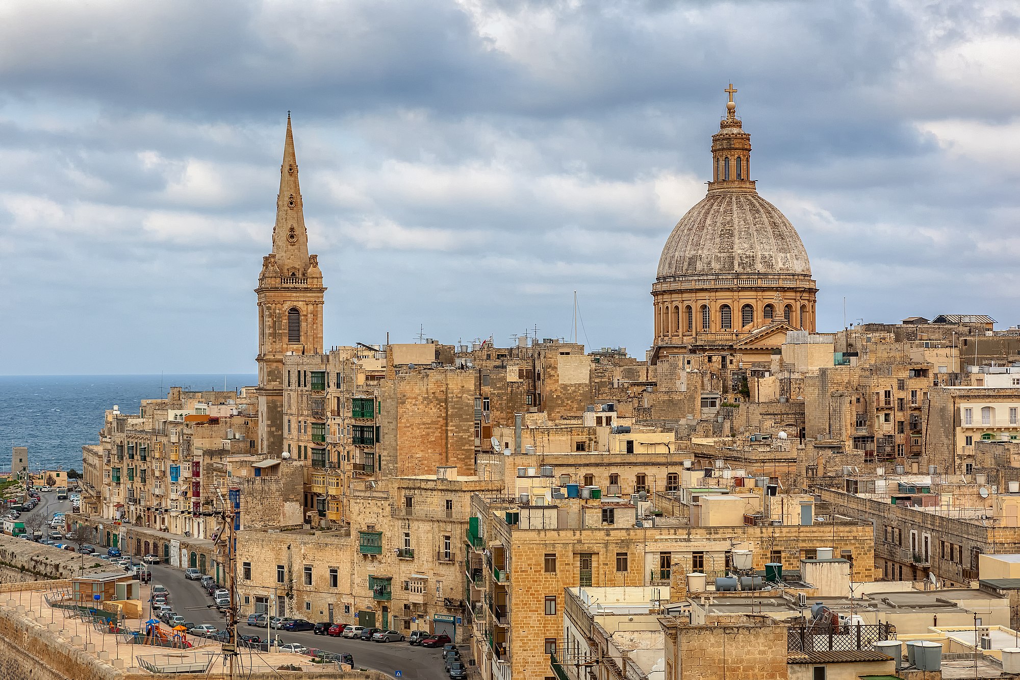 Panorama di valletta This photo was taken by Anton Zelenov