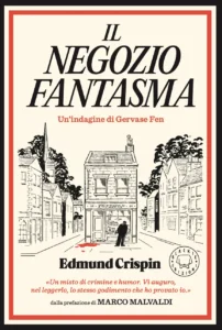 copertina del Libro Il negozio Fantasma di Edmund Crispin Balckie Edizioni