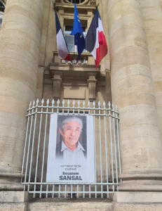 Foto di Boualem Sansal nel comune di Parigi 
