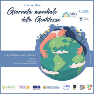 Giornata mondiale della gentilezza locandina del MIG