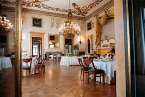 interno barocco del Caffè Pedrocchi