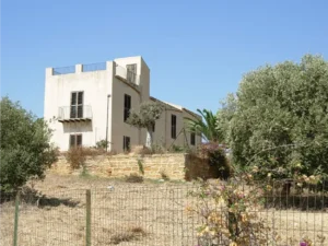 La casa natale di Pirandello, in località "Caos" (Girgenti) motivo del delirio di Antonietta Portulano