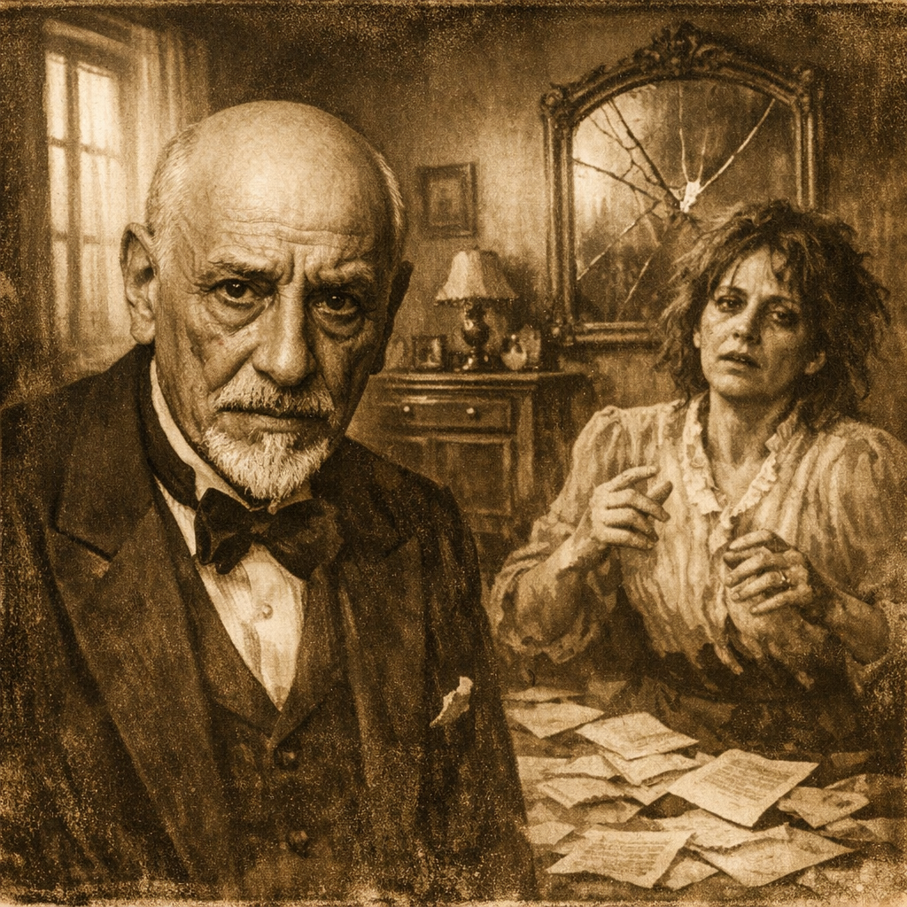 antonietta portulano e Luigi Piranello foto creata con AI microsoft