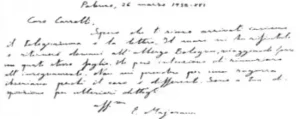 ultima lettera scritta di pugno foto pubblico dominio