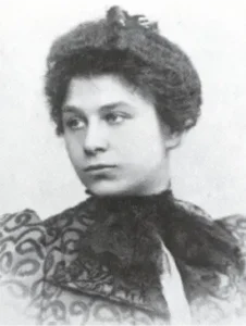 Maria Antonietta Portulano moglie di pirandello in un ritratto d'epoca