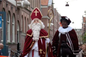 leggenda di Babbo Natale Zwarte Piet e San Nicola per le vie di Amsterdam foto di Michell Zappa] licenza CC 