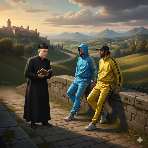 i bravi vestiti da maranza immagine creata con AI