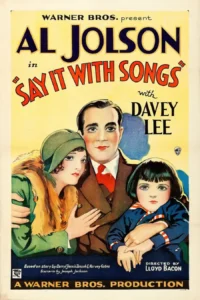locandina-al-jolson-Say_It_with_Songs_1929_style_b_poster