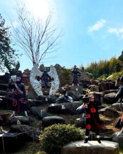 foto nal parco a tema manga anime Naruto