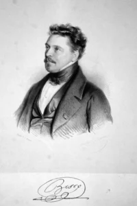 Bartolomeo Bosco, Lithographie von Gabriel Decker, 1845