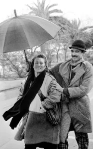 Letizia Battaglia e Franco Zecchin a Mondello, 1987 foto Di Tato Grasso - Opera propria, CC