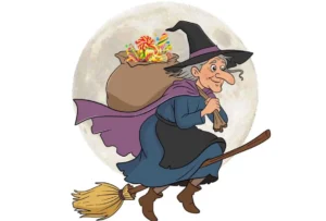 disegno della Befana