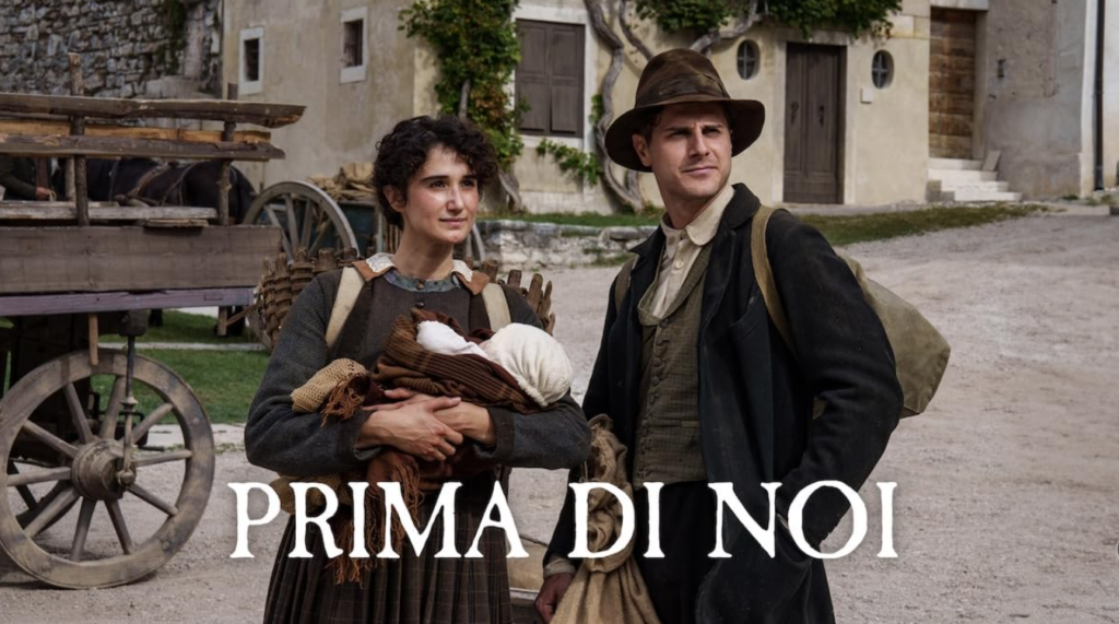 Prima di noi screenshot frame dello sceneggiato da sito rai play, TV e letteratura