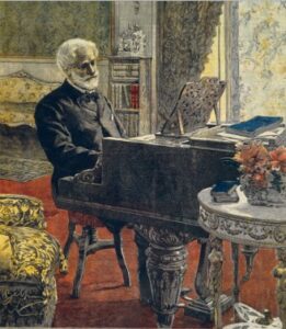Giuseppe Verdi al pianoforte
