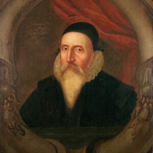 Portrait of John Dee in the Ashmolean Museum, Oxford libri maledetti