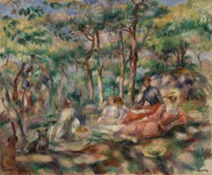 Pierre-Auguste Renoir, Colazione sull’erba, 1893,