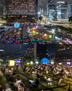 notturno della Seoul library