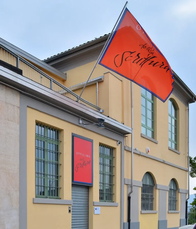 Ingresso del museo Officina della Scrittura