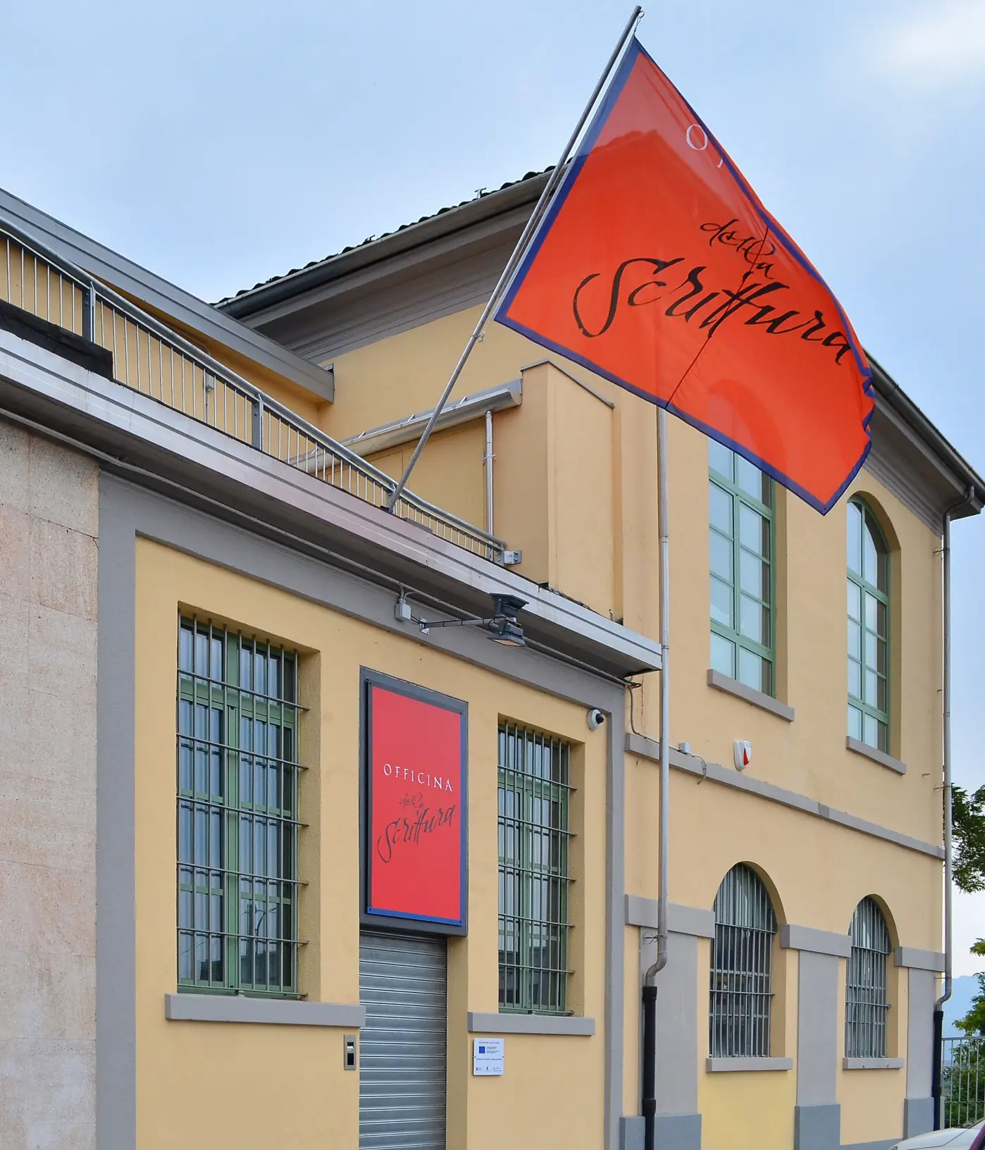 Ingresso del museo Officina della Scrittura