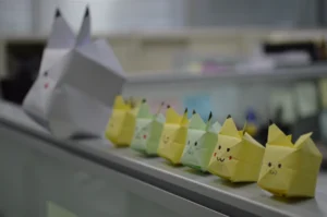 origami pikachu