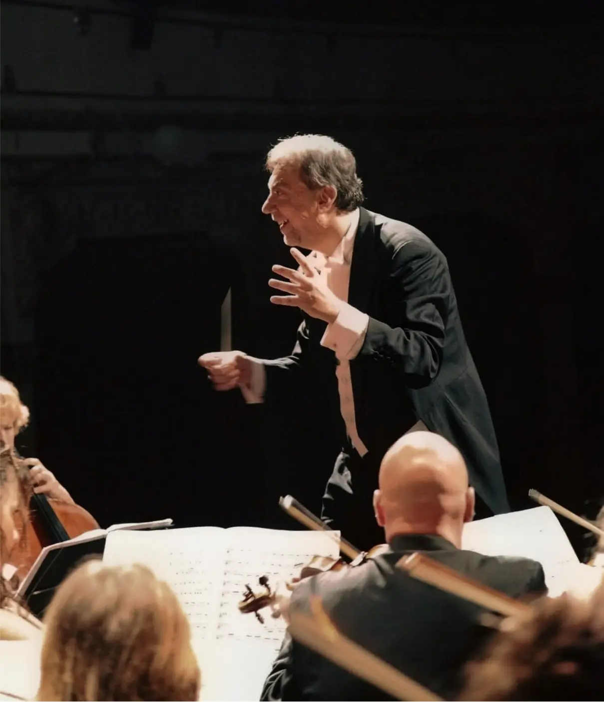 Il Maestro Claudio Morbo, direttore d'orchestra.