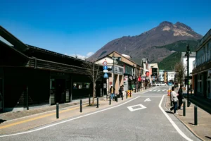 Foto della cittadina di Yufuin
