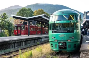 Stazione del treno di Yufuin