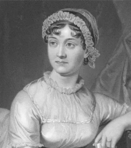 Portrait of Jane Austen page 17 of “The novels and letters of Jane Austen” (1906) – immagine CC pubblico dominio