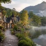 Yufuin Floral Village e lago Kinrin
