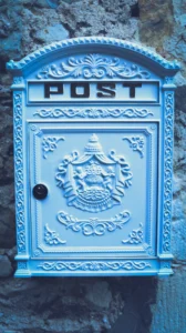 Cassetta delle lettere.