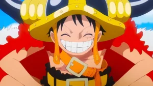 Luffy che ride anime