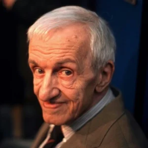 Carlo Fruttero in foto a colori mezzo busto