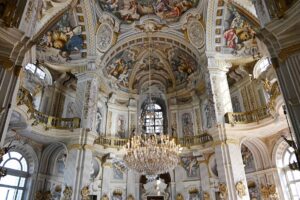 Il salone d'onore della Palazzina di caccia di Stupinigi