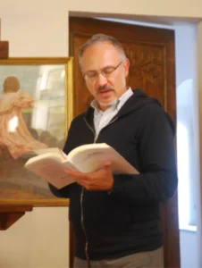 Gianpiero Casagrande, direttore della Biblioteca di Pinerolo.
