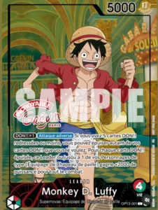Carta di Luffy esclusiva del Museo