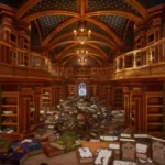 immagne panoramica videogame librarian