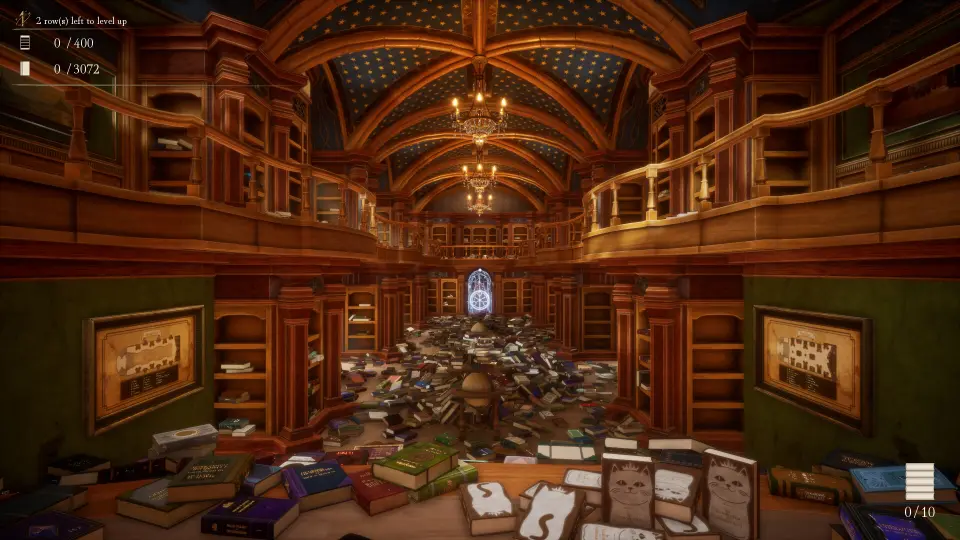 immagne panoramica videogame librarian