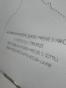 dettaglio opera dedicata alla dickinson