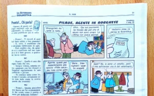 Enigma poliziesco tratto da La Settimana Enigmistica.