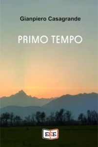 Copertina della raccolta poetica Primo tempo di Gianpiero Casagrande.