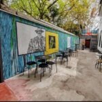 Sandorf Bookshop Zagabria cortile