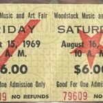 Woodstock_ticket Anonymous author, Public domain, via Wikimedia Commons