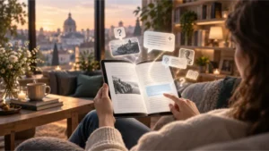 il libro che ti risponde immagine creata con AI
