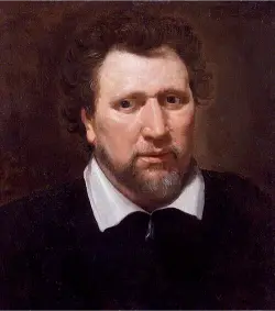 Ben Jonson, ritratto di Abraham Blyenberch (1617)
